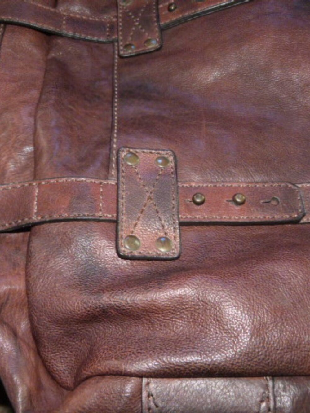 FOSSIL LEATHER SATCHEL BRIEFCASE - Picture 11 of 13